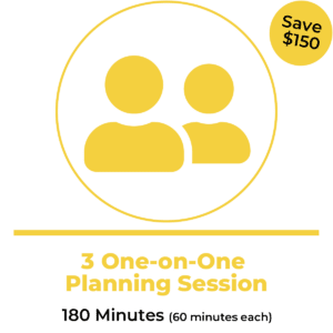 3 One-on-One Planning Sessions